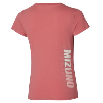 Camisa Mizuno Tee Mujer Coral Claro - Chile M247QAWIUF
